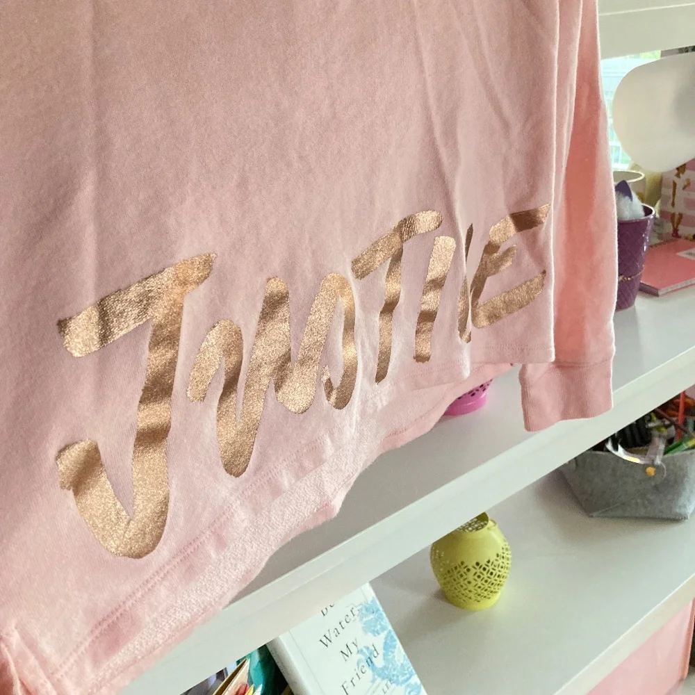 🌸3/$30🌸 Justice Girls' Cropped 3/4 Sleeve Sweatshirt
